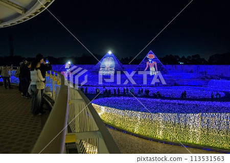 名花之裡燈飾/黃金金字塔《三重縣桑名市長島度假村》 113531563