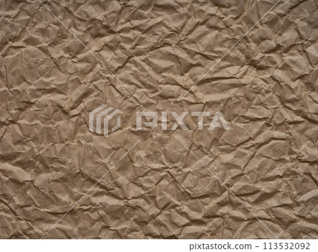 A rugged landscape of taupe, the paper's crinkles map out an intricate geography of texture and tone 113532092