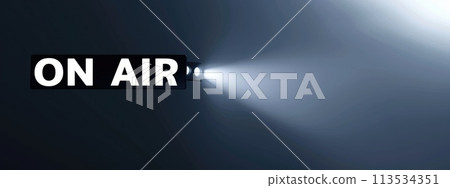 Text On Air, radio broadcasts, tuning in to live shows and programs, staying connected and entertained with the latest news, music, and discussions, a timeless medium for auditory enjoyment. 113534351