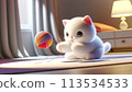 Playing cat 113534533