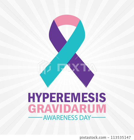 Hyperemesis Gravidarum Awareness Day Vector illustration 113535147