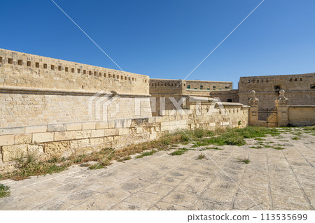 St. Elmo fort in Valletta, Malta 113535699
