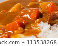 A delicious curry rice 113538268