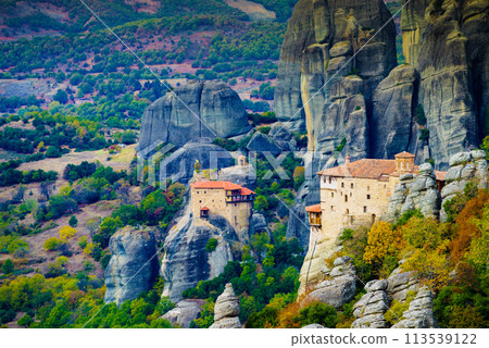Monasteries in Meteora, Greece Monasteries in Meteora, Greece 113539122