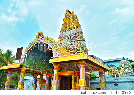 A Hindu temple on the outskirts of Dambulla, Sri Lanka 113540550