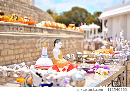 斯里蘭卡古都阿努拉德普勒一座寺廟的一角 113540563