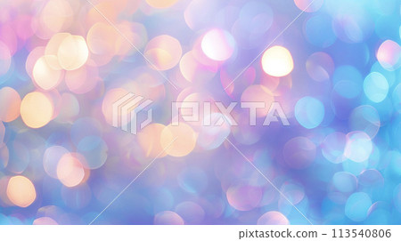 彩色散景光背景 AI 影像 113540806