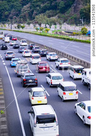 公共道路擁擠 公共道路擁擠 113541908