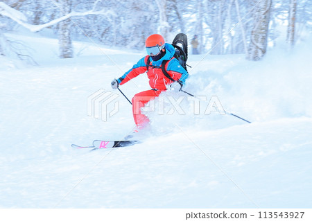 Backcountry skiing 113543927