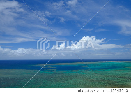 石垣島平久保岬的珊瑚海 石垣島平久保岬的珊瑚海 113543940