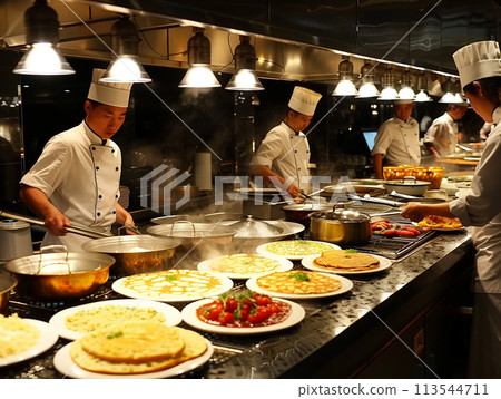 Cook cooking 113544711