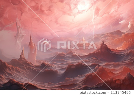 The jupiter by Generative AI 113545495