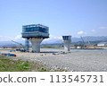 Linear Chuo Shinkansen under construction (Iida City, Nagano Prefecture) Tenryu River 113545731
