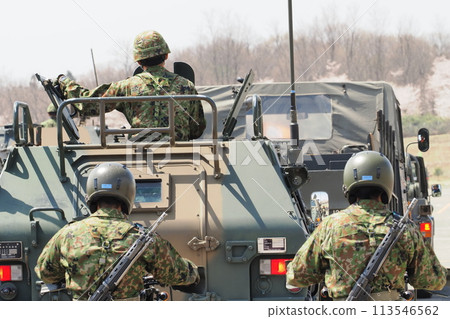 Self-Defense Force vehicles at the review ceremony (12th Brigade of the Ground Self-Defense Force, Somahara Garrison Commemorative Event) Self-Defense Force vehicles at the review ceremony (12th Brigade of the Ground Self-Defense Force, Somahara Garrison Commemorative Event) 113546562