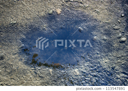 oil spot close up oil spot close up 113547891