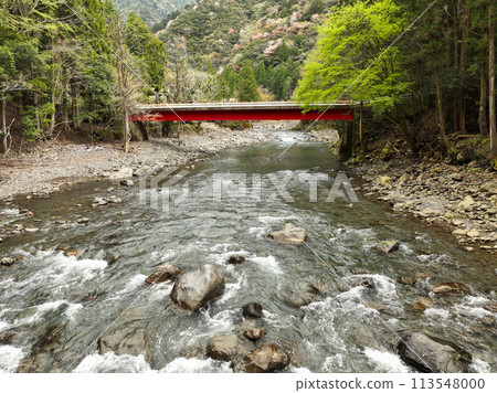 Scenery of the upper reaches of the Ioki River in Aki City, Kochi Prefecture Scenery of the upper reaches of the Ioki River in Aki City, Kochi Prefecture 113548000