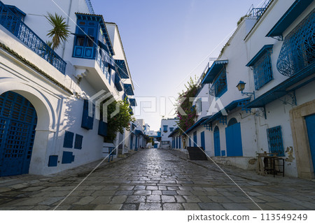 Tunisian Blue Streets Sidi Bou Said, Tunisia Tunisian Blue Streets Sidi Bou Said, Tunisia 113549249