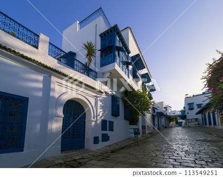 Tunisian Blue Streets Sidi Bou Said, Tunisia Tunisian Blue Streets Sidi Bou Said, Tunisia 113549251