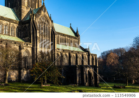 Exterior View of Glasgow Cathedral 113549906
