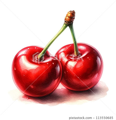 櫻桃的例證 櫻桃的例證 113550685