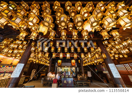 【1號鈔位】龍善寺本堂掛燈籠【四國88處】 【1號鈔位】龍善寺本堂掛燈籠【四國88處】 113550814