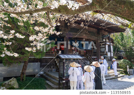 [Temple No. 1] Spring at Ryozenji Temple Daishido [Shikoku 88 Temples] 113550935