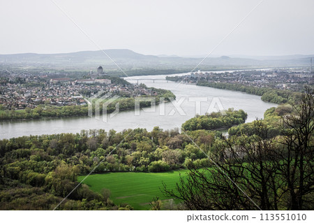 Esztergom basilica from Burda mountain, Slovakia Esztergom basilica from Burda mountain, Slovakia 113551010