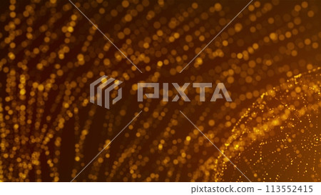 Abstract Gold Particles 113552415