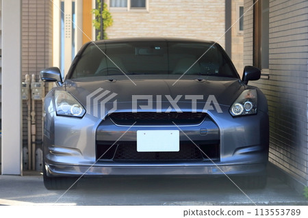 Garage sports car image Garage sports car image 113553789