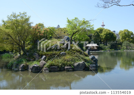 Spring Wataruen Garden Yin Yue Pond Shimogyo Ward, Kyoto City Spring Wataruen Garden Yin Yue Pond Shimogyo Ward, Kyoto City 113554019