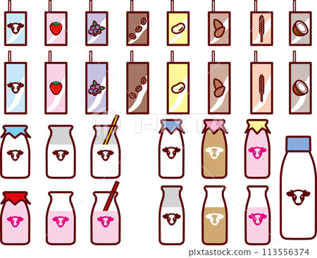 Milk drinks 2 113556374