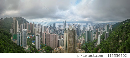 middle level residential buildings in Hong Kong April 5 2024 middle level residential buildings in Hong Kong April 5 2024 113556502