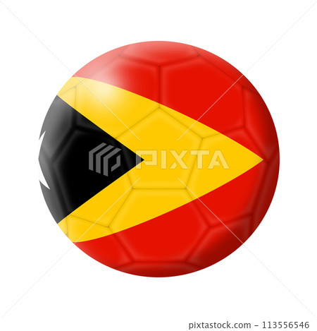 East Timor soccer ball football 113556546