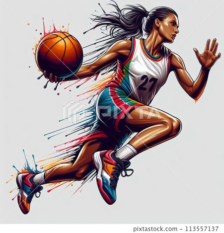 籃球（AI 生成） 113557137