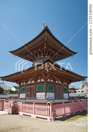 久米田寺（多寶塔）[大阪府岸和田市] 113559000