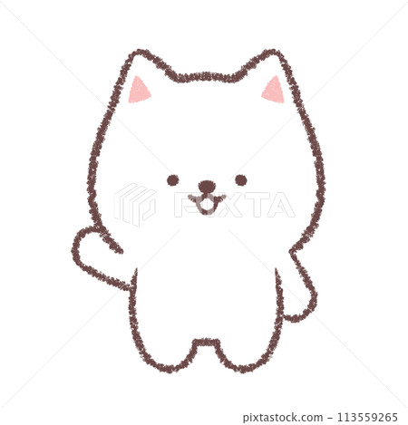 White Shiba Inu poses to guide White Shiba Inu poses to guide 113559265