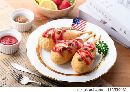 American Dog Fast Food 113559481