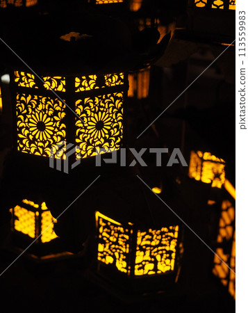 Lighted hanging lantern Lighted hanging lantern 113559983