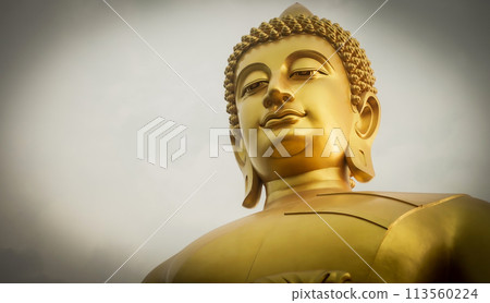 Golden Buddha at Wat Paknam Golden Buddha at Wat Paknam 113560224