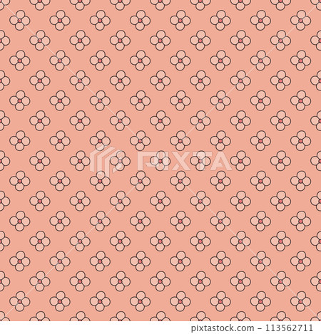 Seamless pattern with small simple doodle flowers Seamless pattern with small simple doodle flowers 113562711