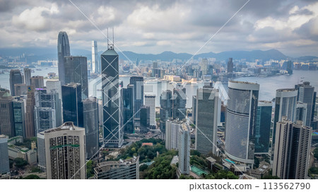 the Hong Kong City and Victoria Harbour April 5 2024 the Hong Kong City and Victoria Harbour April 5 2024 113562790