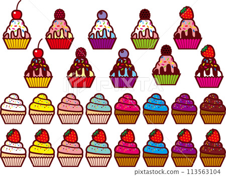 Cupcake set Cupcake set 113563104