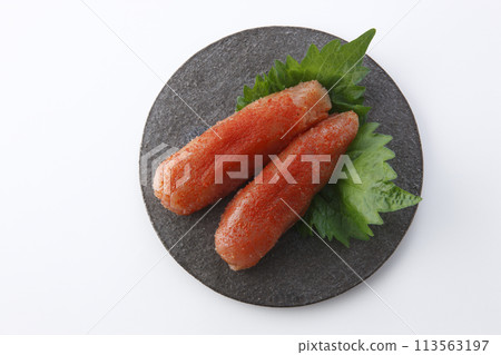 Spicy cod roe from Hokkaido, uncolored 113563197
