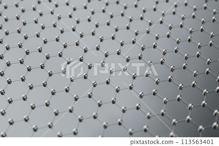 Hexagonal structure background, 3d rendering. Hexagonal structure background, 3d rendering. 113563401