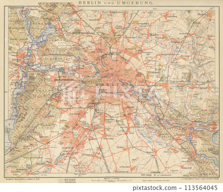 Early 20th century world map Germany Early 20th century world map Germany 113564045