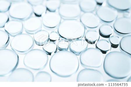 Transparent glass bubbles background, 3d rendering. Transparent glass bubbles background, 3d rendering. 113564735