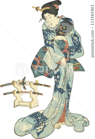 Ukiyo-e Women Beauty Paintings Ukiyo-e Women Beauty Paintings 113565901