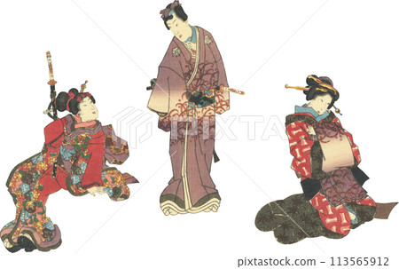 浮世繪、源氏鄉 113565912