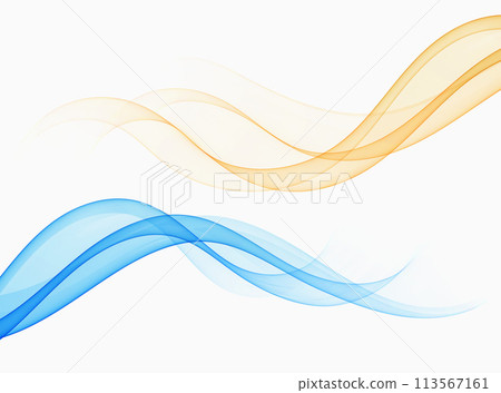 Collection of abstract waves, design element, divider, background. Collection of abstract waves, design element, divider, background. 113567161