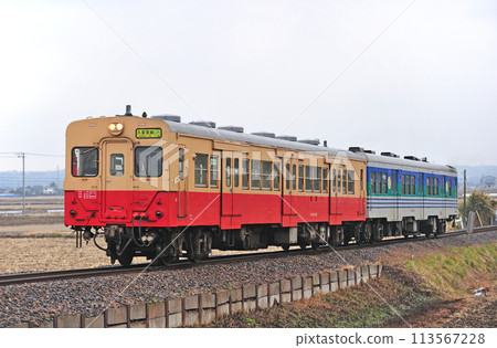 Kururi Line Yokota - Higashikiyokawa JR East Kiha 35-100 + Kiha 38-1002 (Makuhari) Kururi Line Yokota - Higashikiyokawa JR East Kiha 35-100 + Kiha 38-1002 (Makuhari) 113567228